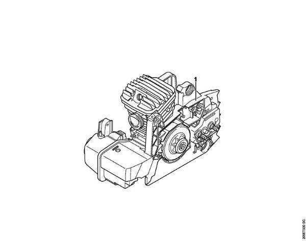 Motosierras de gasolina (MS) MS 310 Níºmero de máquinaÂ  de la marca Stihl